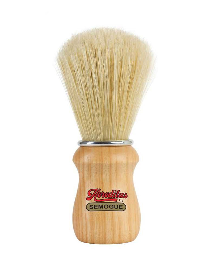 Semogue Hereditas Boar Bristle Shaving Brush with Ash Wood Handle