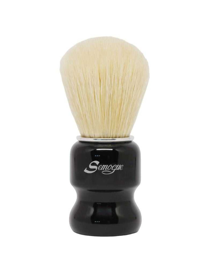 Semogue Torga C5 boar bristle shaving brush with black handle