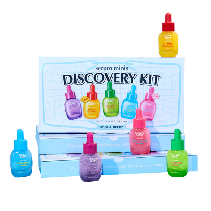 Eqqualberry Serum Minis Discovery Kit Nudie Glow Australia