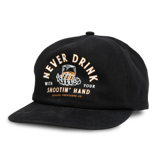 Shootin' Hand Hat | Black | Sendero Provisions Co.