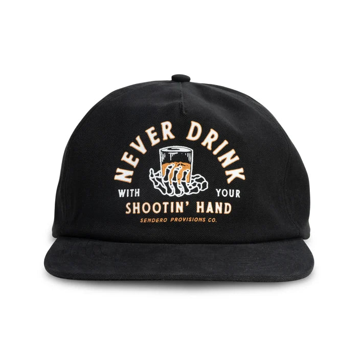 Shootin' Hand Hat | Black | Sendero Provisions Co.