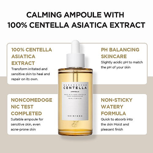 Skin1004 Madagascar Centella Asiatica Ampoule 55ml / 1.85 fl. oz.