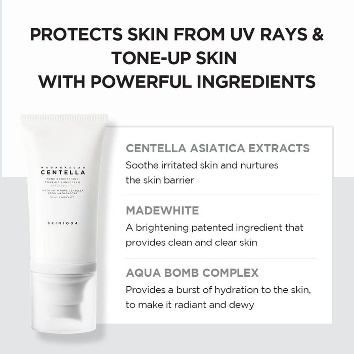 Skin1004 Madagascar Centella Tone Brightening Tone-Up Sunscreen 50ml / 1.69 fl. oz.