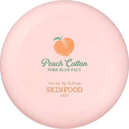 Skinfood Peach Cotton Pore Blur Pact 4g