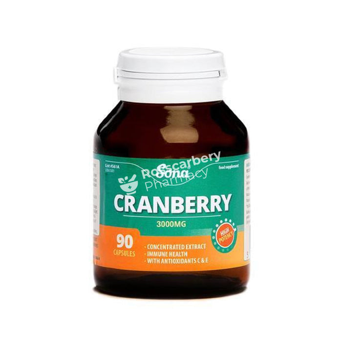Sona - Cranberry 3000Mg Urinary & Kidney Health