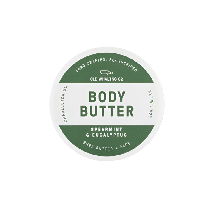 Old Whaling Company Old Whaling Company - Spearmint & Eucalyptus Body Butter (8oz)