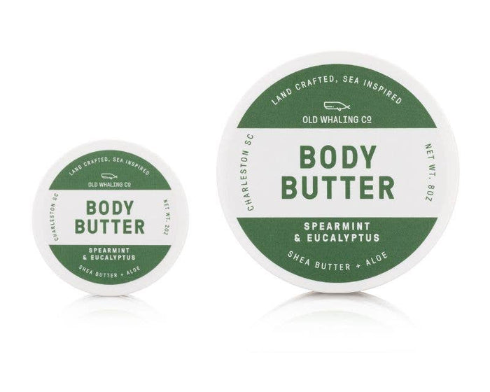 Old Whaling Company Old Whaling Company - Travel Size Spearmint & Eucalyptus Body Butter (2oz)