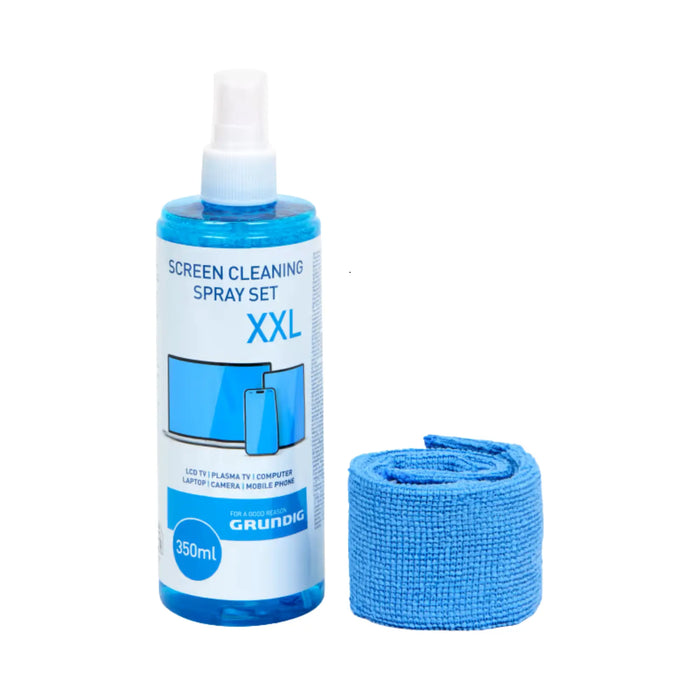 Spray nettoyant spécial écran ordinateur / télévision avec chiffon microfibre My Médical