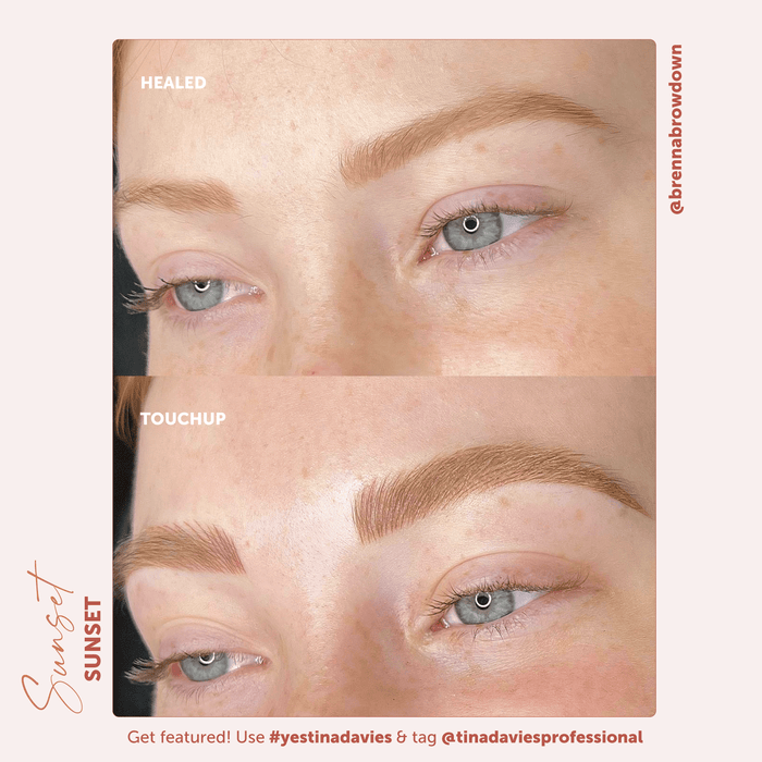 Sunset Brow Pigments - Tina Davies Professional