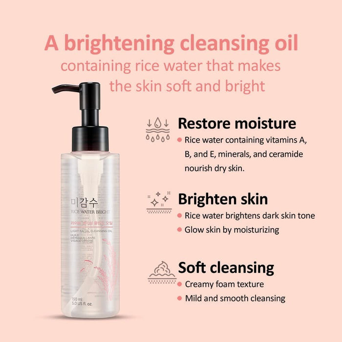 The Face Shop Rice Water Bright Rich Cleanging Oil 150ml