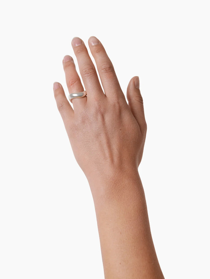 The Ivalo Ring in Silver