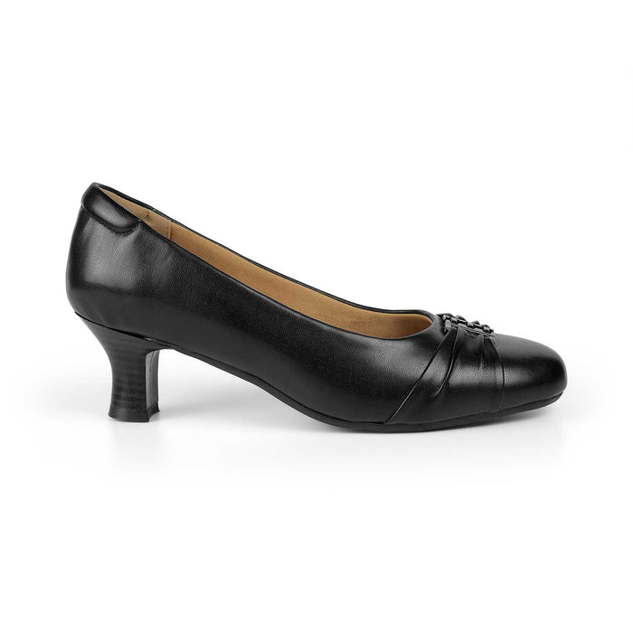 The Pump Black Modern Luxury Women’s Pumps
