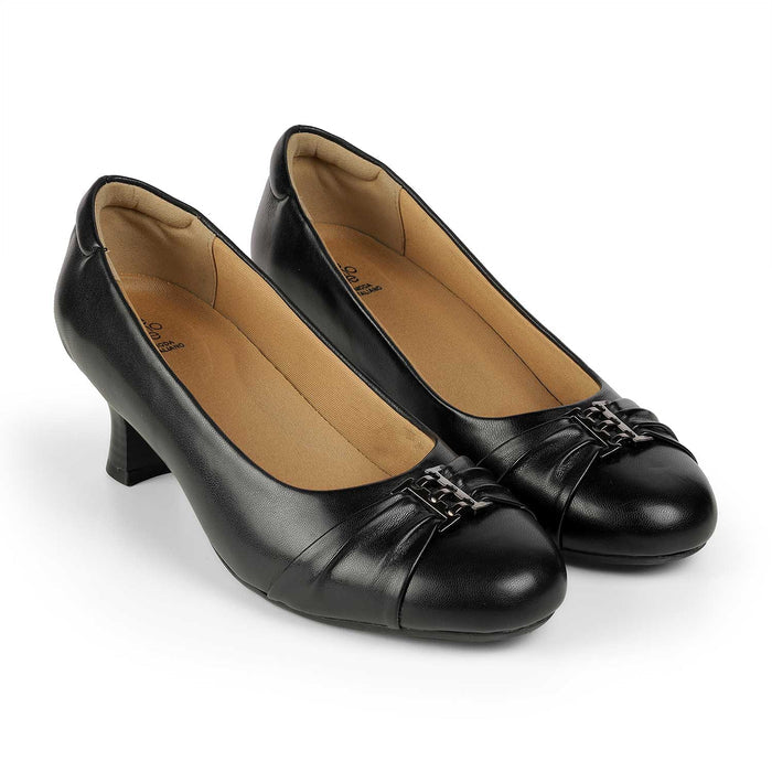 The Pump Black Modern Luxury Women’s Pumps