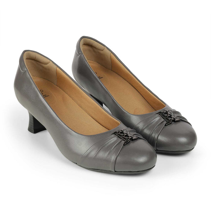 The Pump Grey Modern Luxury Women’s Pumps