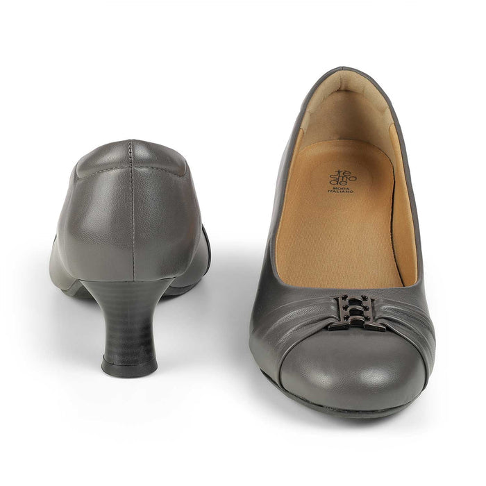 The Pump Grey Modern Luxury Women’s Pumps