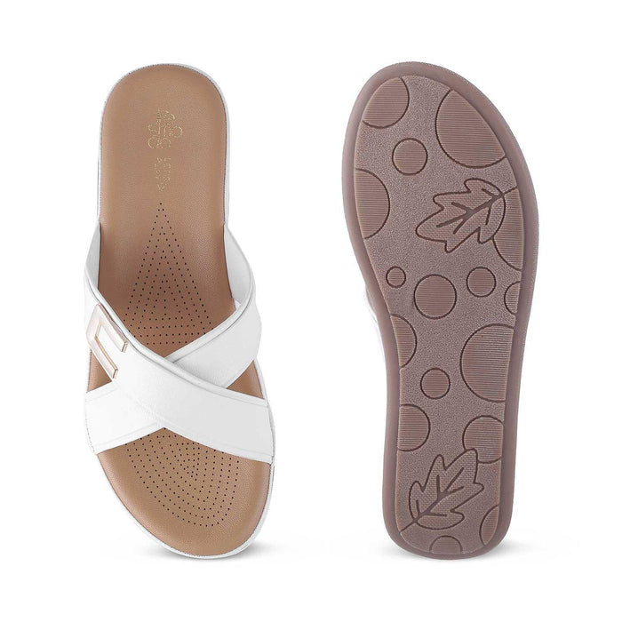 The Sac White Women's Casual Flats Tresmode - Tresmode