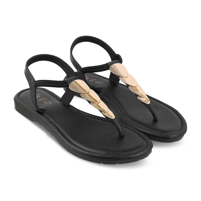 The Sinn Black Women's Dress Flats Tresmode - Tresmode