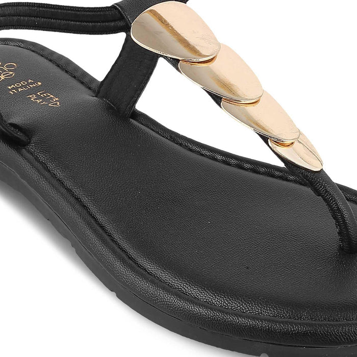 The Sinn Black Women's Dress Flats Tresmode - Tresmode