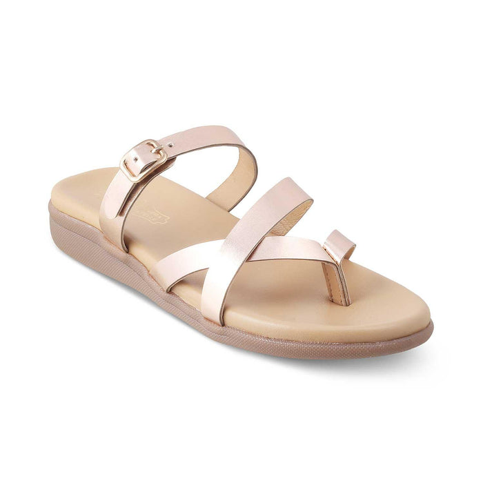 The Tochelle Champagne Women's Dress Flats Tresmode - Tresmode