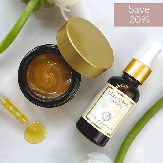Timeless Serum and Antioxidant Balm Set
