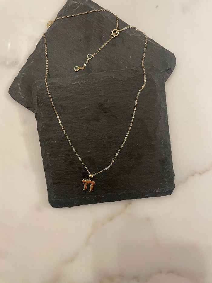 “To Life”  Chai Necklace