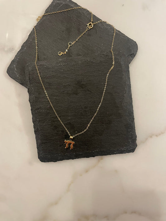 “To Life”  Chai Necklace