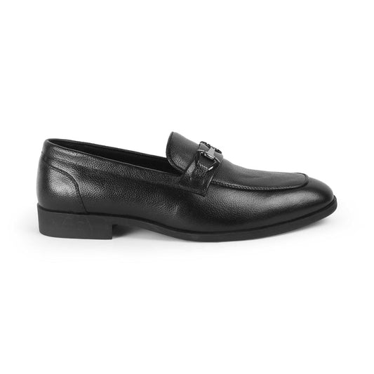 Antli Black Men's Leather Loafers Tresmode