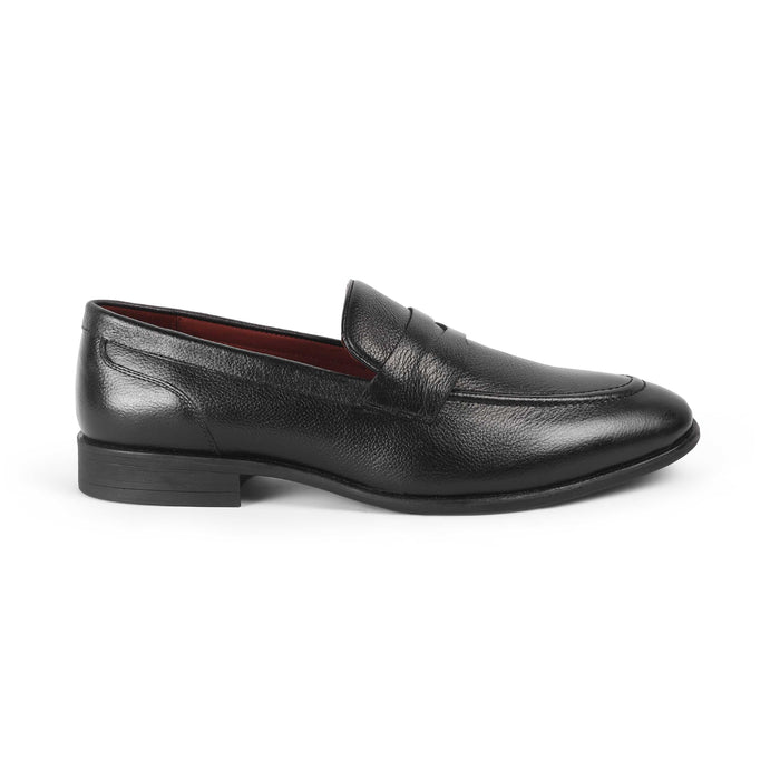 Aris Black Men's Penny Loafers Tresmode