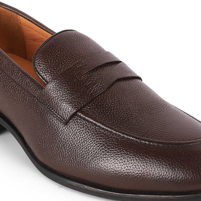 Aris Brown Men's Formal Penny Loafers Tresmode