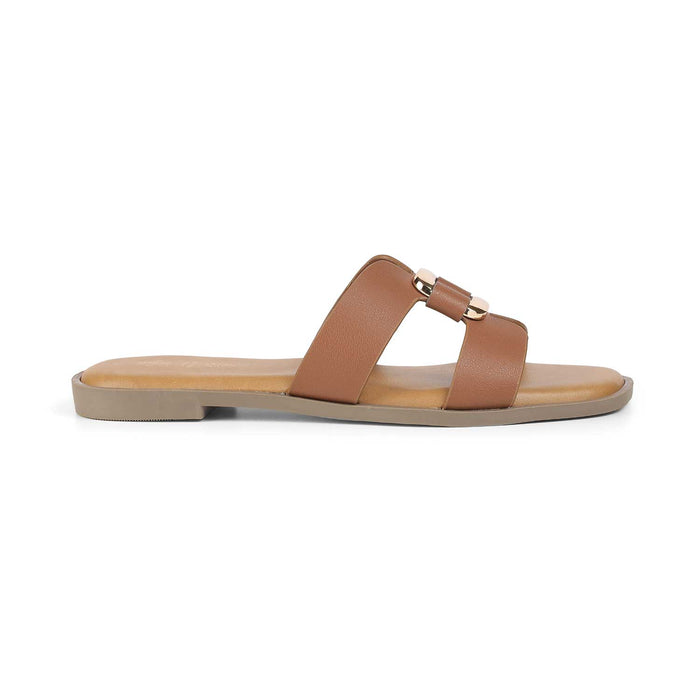Tresmode Florun Tan Women's Dress Flats
