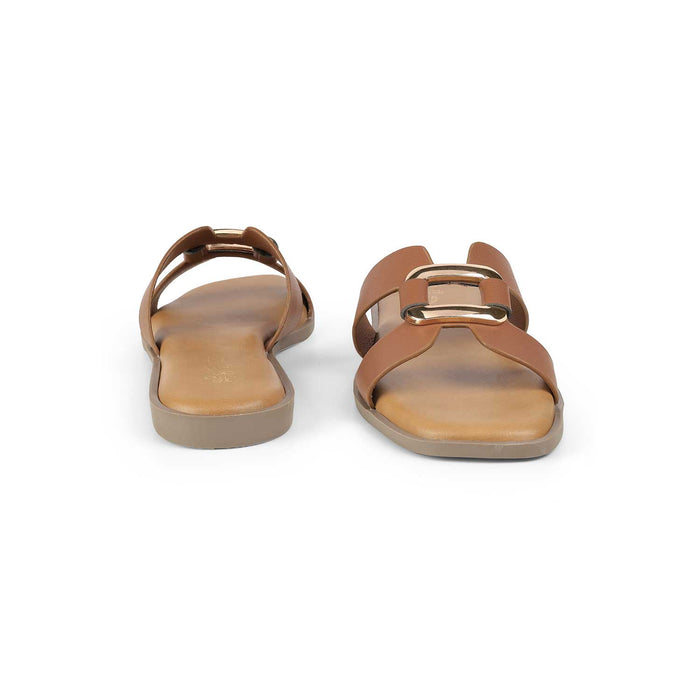 Tresmode Florun Tan Women's Dress Flats