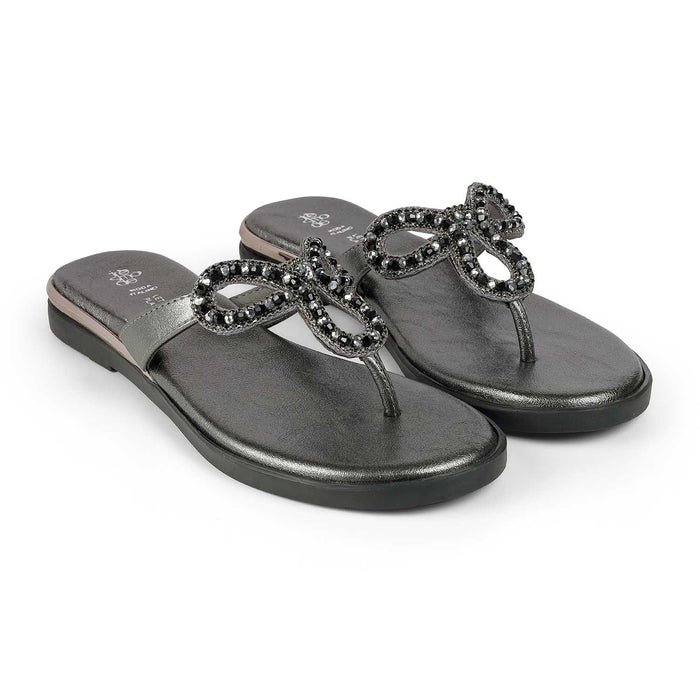 Tresmode Glow Pewter Women's Dress Flats