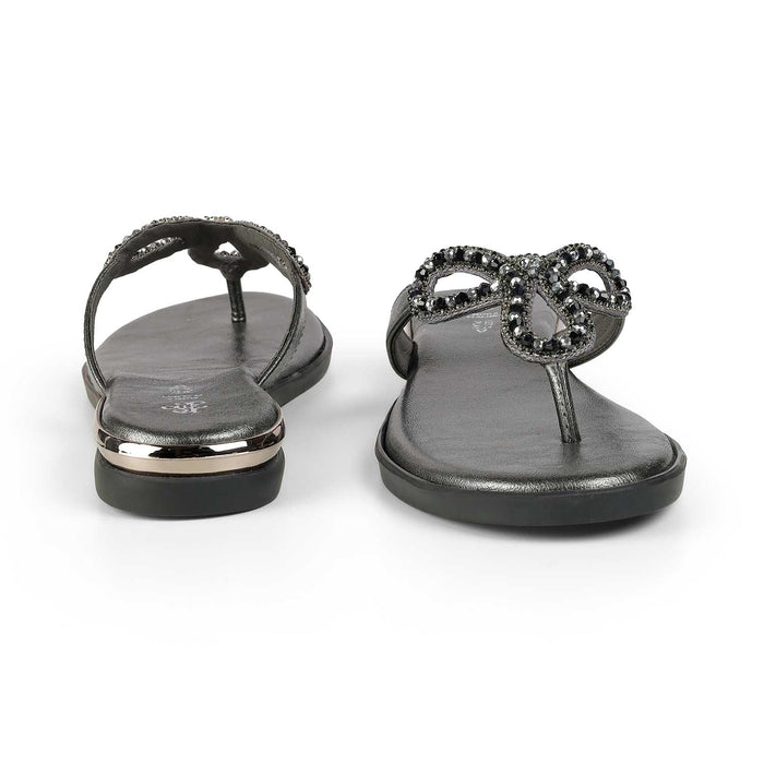 Tresmode Glow Pewter Women's Dress Flats