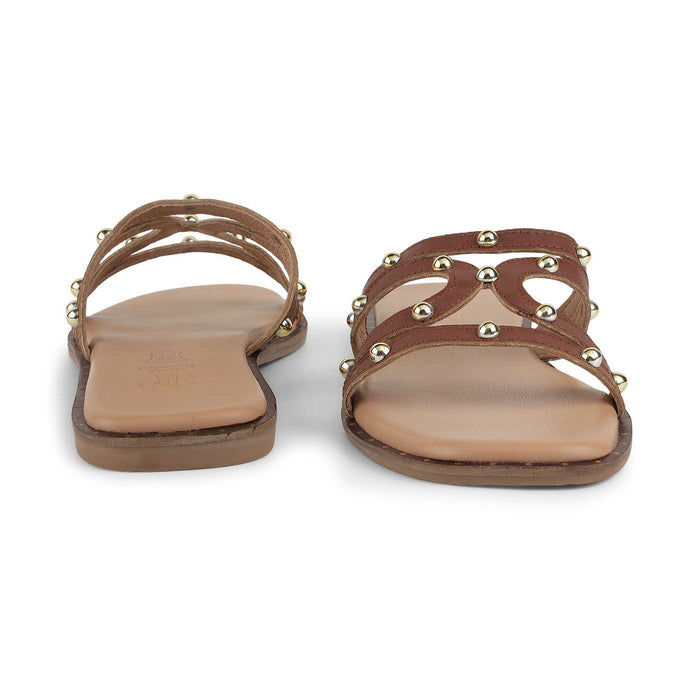 Tresmode Kilov Tan Women's Casual Flats