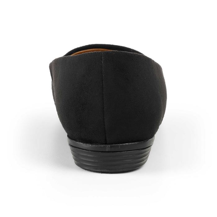 Tresmode Sez Black Women's Casual Ballerinas