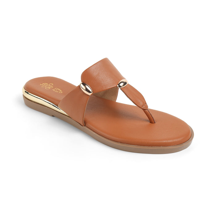 Tresmode Silvia Tan Women's Dress Flats