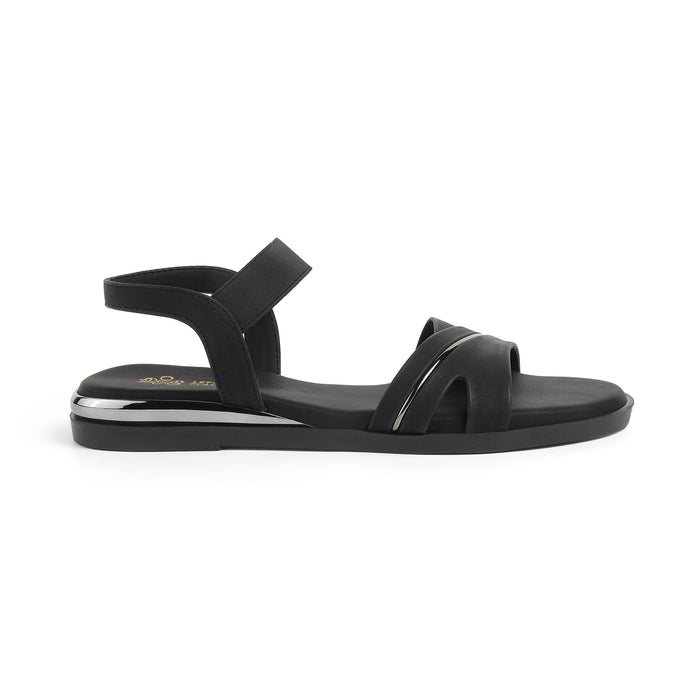 Tresmode Snadel Black Women's Dress Flats