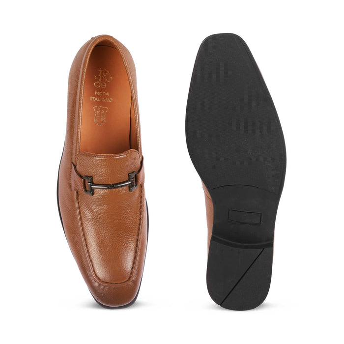 Umac Tan Men's Versatile Yet Sophisticated Loafers Tresmode