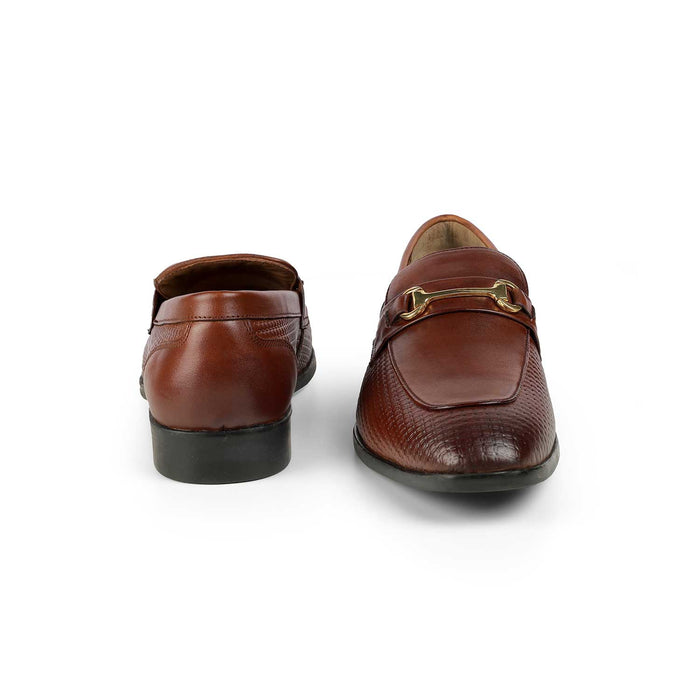 Tresmode Xavier Tan Men's Leather Loafers