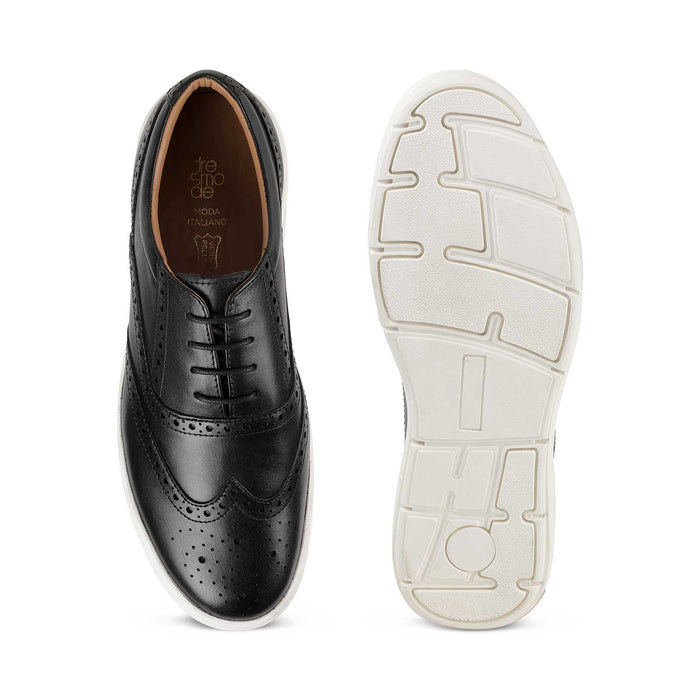 Tresmode Zing Black Men's Sneakers