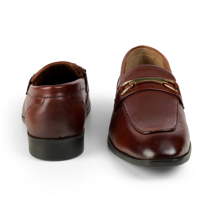Tresmode Zoro Tan Men's Leather Loafers