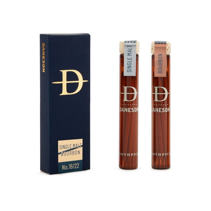 Two Pack Toothpicks | Single Malt No.16 + Bourbon No.22 | Daneson
