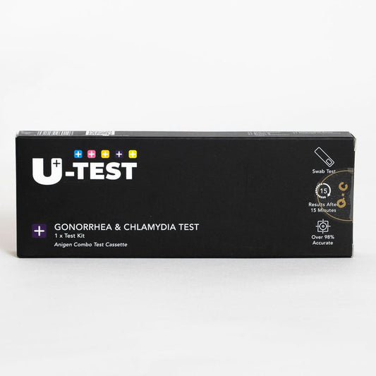 U-Test STI Combo Gonnorrhea & Chlamydia Rapid Test