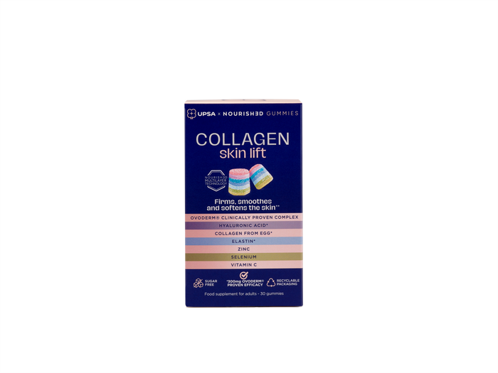 UPSA x Nourished 7-in-1 Collagen Skin Lift Gummies for Adults 30 Gummies