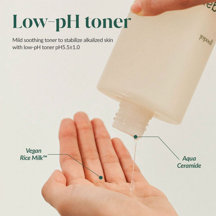 Goodal Vegan Rice Milk Moisturizing Toner Nudie Glow Australia