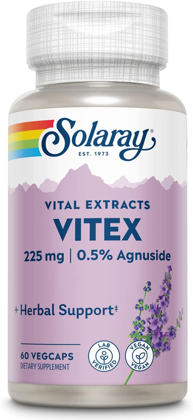 Vitex Chaste Berry Extract 225mg 60 Veg Capsules