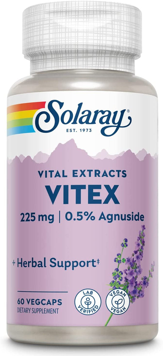 Vitex Chaste Berry Extract 225mg 60 Veg Capsules