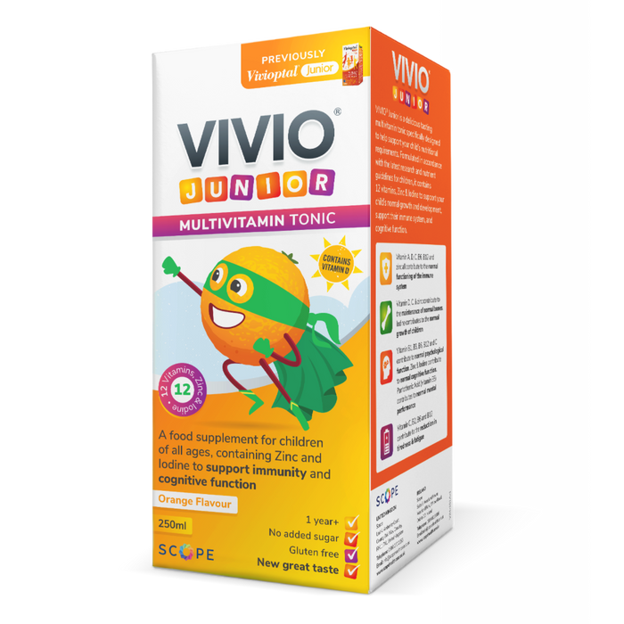 VIVIO Junior Multivitaman Tonic (Orange Sugar Free)