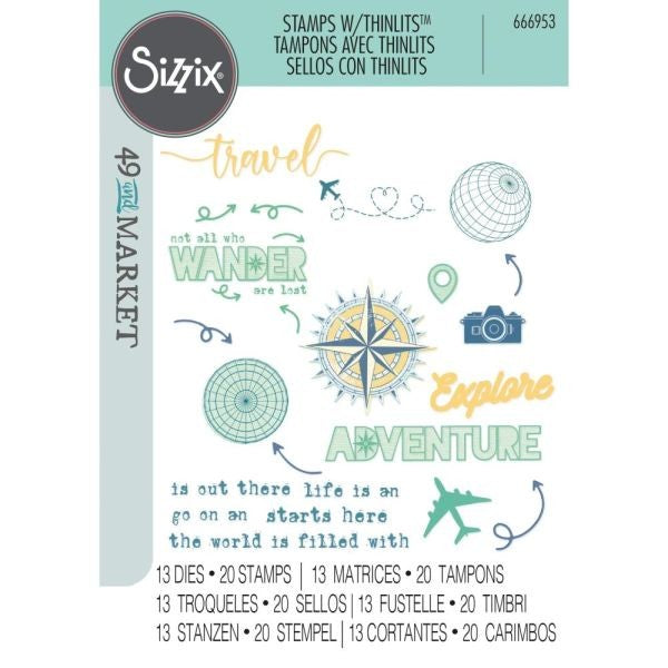 Wanderlust Explorer - Stamp & Die Set