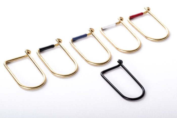 Wilson Keyring | Brass | Craighill - Manready Mercantile